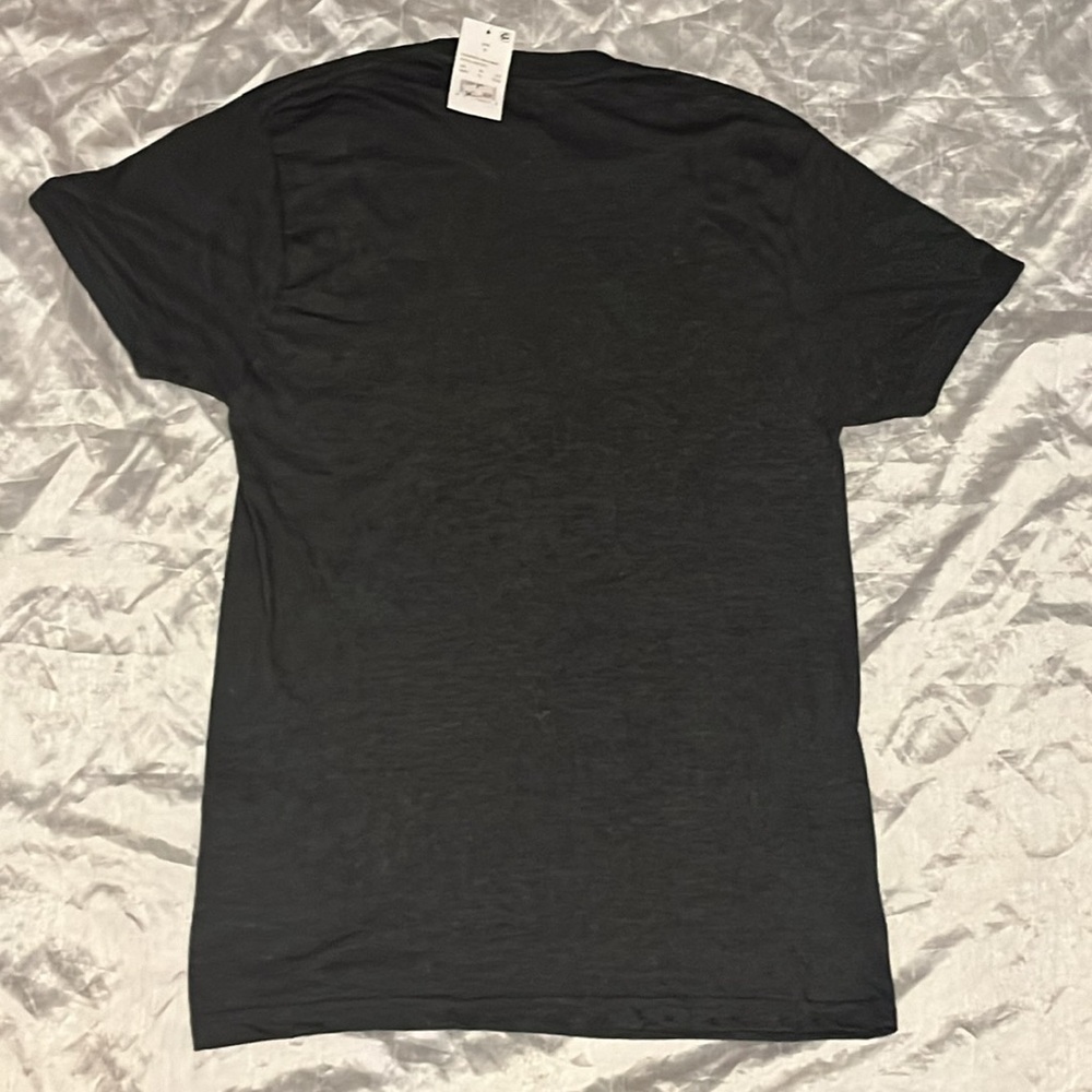 Johnny Cash Charcoal Heather Grey Short Sleeve Tee Shirt NWT 17-19 PTP - Picture 6 of 7